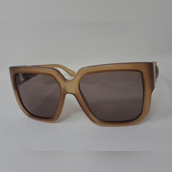 NWT Gucci Women's Sunglasses Horsebit Oversized Square GG3713/S 56mm  56-17-120 - Picture 10 of 16